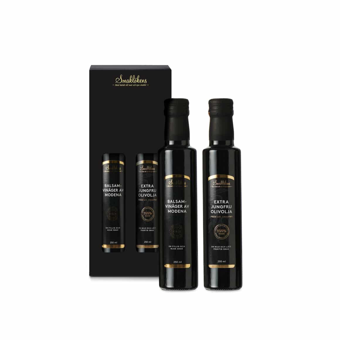 Klasspengar Extra Jungfru Olivolja Balsamvinäger 2pack Presentförpackning Kryddor Klasspengar Extra Jungfru Olivolja Balsamvinäger 2pack Presentförpackning Kryddor